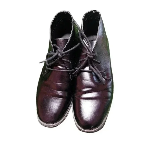 London Fog LFM Broadstreet Mens Memory Foam Black Size 9 - Picture 4 of 12